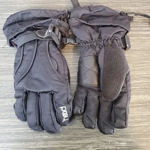 HEAD Outlast Youth Juinor Sz. Medium Black Ski Snow Winter Gloves - Picture 1 of 7