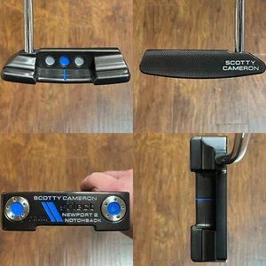 Scotty Cameron Select Newport 2 Notchback Putter - Excellent - Xtreme Dark - DLC - Picture 1 of 11