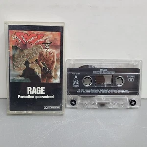 Rage - Execution Guaranteed Cassette Tape 1987 Heavy Metal - Picture 1 of 6