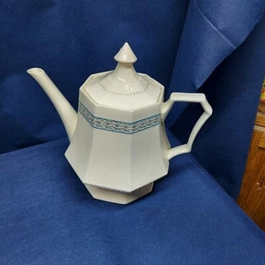 Vintage Castleton China Independence Ironstone "Nantucket" Coffee Pot - Picture 1 of 5