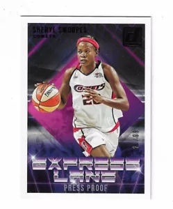 2019 Donruss WNBA Express Lane Purple Press Proof Sheryl Swoopes Card-#/99 - Picture 1 of 2