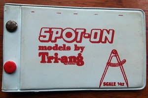 Spot-On Collectors Card / Data Sheet Plastic Folder. White. Good condition. - Picture 1 of 3