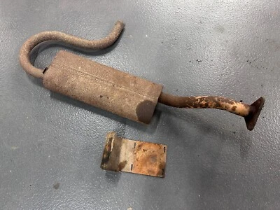 Silenciador Cushman Truckster 888332 tubo de escape 833188 motor Daihatsu 327 898632B Foto 1 de 4