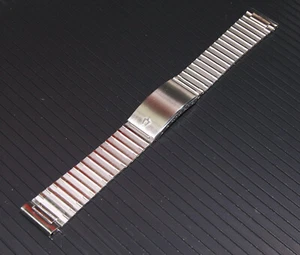 NOS Vintage Bulova 18 mm Uhrenarmband gerades Ende für Accutron *KEIN US-VERKAUF* - Bild 1 von 11
