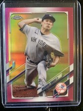 2021 Topps Chrome Masahiro Tanaka Magenta Refractor #/399 #131 New York Yankees