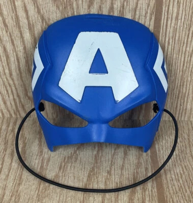 Máscara de ojos infantil Capitán América Marvel 2015 Hasbro Halloween Foto 1 de 4