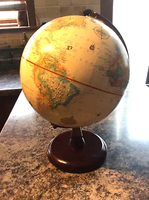 Wonderful Earth Globe By Replogle In Relief • 36£