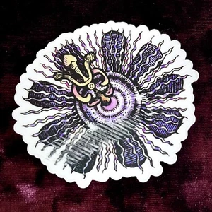 3" Passionsblume Kräuterkundiger Vinyl Aufkleber Hippie Boho Auto Laptop H2O Flasche 420🌺 - Bild 1 von 3