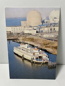 Salem, New Jersey Postcard ~ The Second Sun Ferry Boat ~ Nuclear Power Plant - Picture 1 of 5