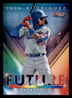 2021 Bowman's Best Bowman Future Vibrance #BFV21 Luis Rodriguez - Image 1 of 2