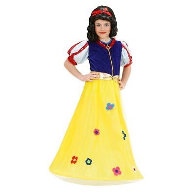 Biancaneve Carnevale Travestimento Bambina Vestito Principessa Dei Boschi • 13.90€