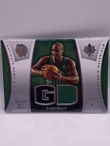 2007-08 Ultimate Collection Materials Glen Davis #ULTR-GD Rookie RC