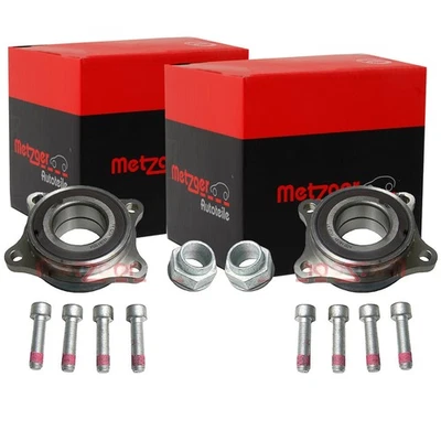 2X METZGER Juego de Cojinetes Rueda Delant. Apto para Alfa Romeo 147 156 166 Gt - Imagen 1 de 3