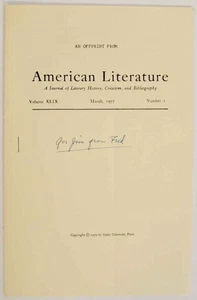 Frederic I CARPENTER / ROBINSON JEFFERS TODAY BEYOND GOOD AND BENEATH #134411 - Picture 1 of 1