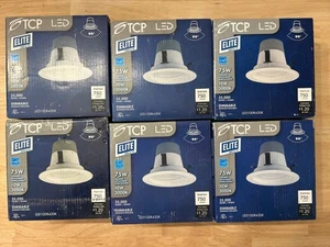 TCP LED10DR430K - 4" LED Recessed Retrofit Downlight - 3000K - Dimmable 6 PACK - Picture 1 of 1