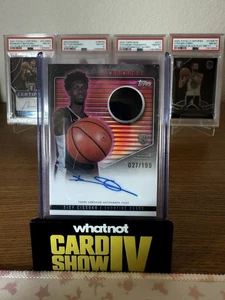 2023-24 Topps Midnight Sidy Cissoko Twilight /199 RC Auto Jersey Patch - Picture 1 of 2