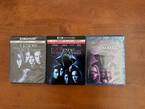 I KNOW WHAT YOU DID.... - 1- 3 - 4K/4K W/SLIP/BLU-RAY COMPLETE COLLECTION - NEW! - Bild 1 von 8