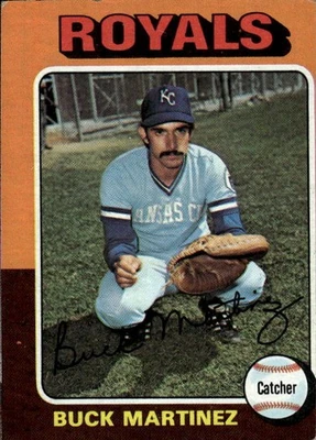 1975 Topps Buck Martinez #314 Kansas City Royals - Image 1 of 2
