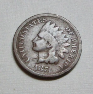 Indian Head Penny 1874 - Bild 1 von 2