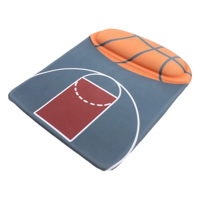  Non-slip Mouse Pad Computer Mouse Wrist Rest Basketball Pattern Wrist Support - Image 1 of 4