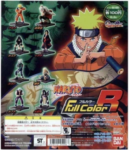 NARUTO Full Color R Complete set of 8 Gashapon Gachapon Bandai - Picture 1 of 10