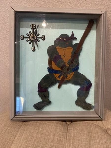 Teenage mutant Ninja Turtles Vintage Clock - Picture 1 of 7