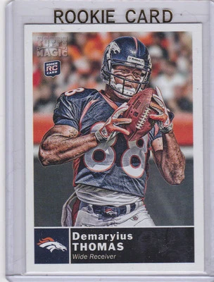 DeMaryius Thomas RC Topps Magic #88 FOOTBALL ROOKIE CARD 2010 Denver Broncos WR - Image 1 of 2