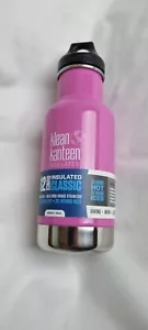 Klean Kantteen Classic isoliert 12 Unzen Edelstahlflasche mit Schlaufenkappe - Bild 1 von 6