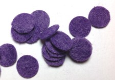 Phonograph Lid Felt Bumpers for Victrola & other Phonographs, Purple (16)