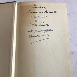 SIGNED & Letter O Dreams O Destinations Phyllis Bentley 1st Very Scarce 1962 - Imagen 1 de 5