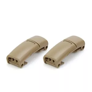 Shoelace Buckle Magnetic No Tie Lock , Convenient Shoe Buckle Khaki 4Pairs - Picture 1 of 6
