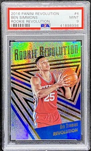 Ben Simmons 2016-17 Panini Revolution Rookie Revolution RC 76ers Mint PSA 9