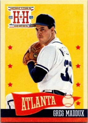2013 Panini Hometown Heroes #134 Greg Maddux - Image 1 of 2