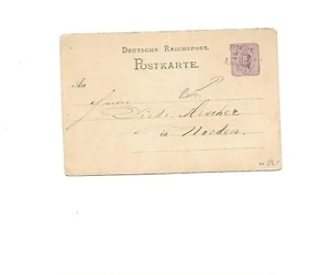 BP / SOEST / EMDEN Grot.-L3 auf P12 (Mittelbug) v. Papenburg, 1884 - Bild 1 von 2