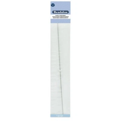 Beading Needles Elastic Cord Beadalon (length 8.0 in / diameter 0.03 in) - Image 1 of 3