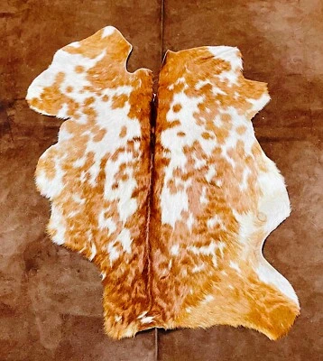 Nordic Goat Hide, Real Leather Fur, Summer Fur Coat, Animal Skin Pelt for decor - Image 1 of 4