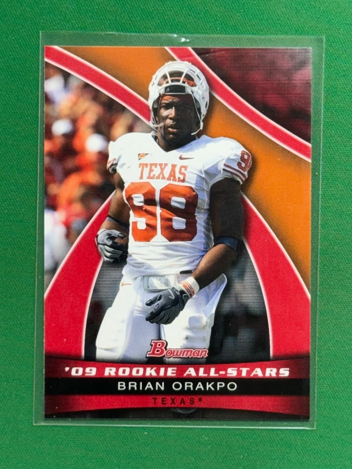 2009 Bowman Football Brian Orakpo #AS2 09 Rookie All-Stars - Image 1 of 2