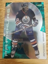 2001-02 Parkhurst Toronto Spring Expo #107 Anson Carter 3/10