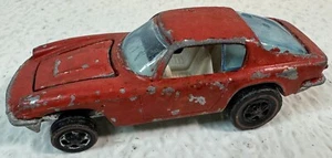 1969 Hot Wheels Redline Maserati Mistral White Interior - Picture 1 of 10