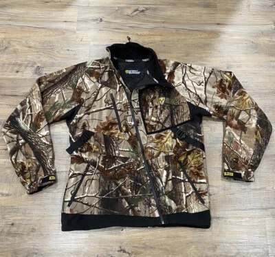Realtree Camo Scentblocker Bone Collector Size Medium Hunting Jacket - Image 1 of 4