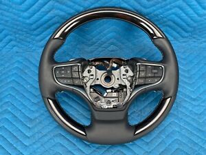 Lexus LS500 LS500h Steering Wheel w/Switches, Paddles Wood Leather 2018 2019 OEM