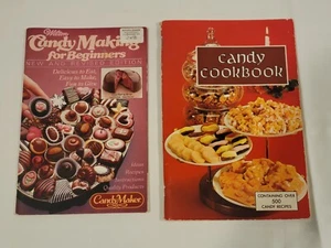 Vintage 1983 Wilton CANDY Making for Beginners & 1966 Candy COOKBOOK Recipe PB - Picture 1 of 14