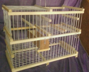 Repeating Trap Cage for Birds // Catch Birds Softly - Picture 1 of 3