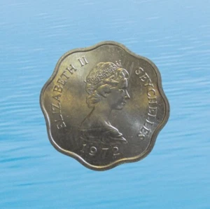 SEYCHELLES 5 CENTS 1972 ELIZABETH II UNC KM 18 #5473# - Picture 1 of 2