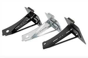 Ricks Harley Dyna seitlich Kennzeichenhalter matt schwarz mit TÜV/ABE (AT) - Bild 1 von 4