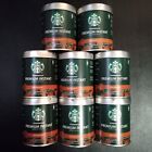 New Starbucks Premium Instant Medium Roast Coffee 8 Cans Tins- Exp: 2025
