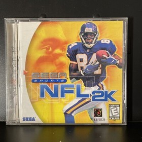 NFL 2K (Sega Dreamcast, 1999) Complete in box
