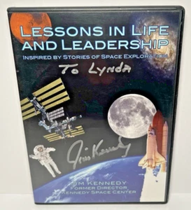 Lessons in Life and Leadership SIGNED (DVD, 2012) Space Exploration Jim Kennedy - Picture 1 of 3