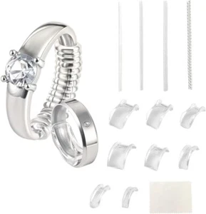 Ring Size Adjuster for Loose Rings 12 Pack | Invisible Ring Guard Insert & Spira - Picture 1 of 5