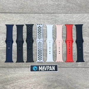 Genuine Apple Watch Sport Band Strap 40 41 42mm & 44 45 46 49mm Series 7 8 9 10 - Picture 1 of 13